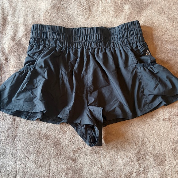 FP Movement by Free People Pants - FP Movement by Free People Black Athletic Skort Shorts